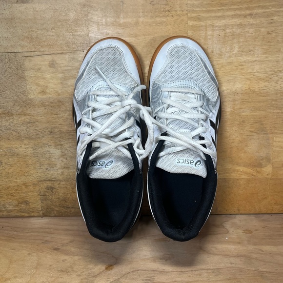 Asics Gel-Rocket Womens Size 6.5 Volleyball Shoes Sneakers Black White 1072A034 - Picture 6 of 8